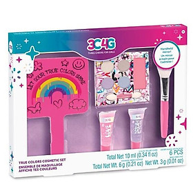 Bộ gương và set trang điểm họa tiết mini thương hiệu 3C4G