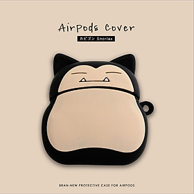 Mua Ốp bảo vệ tai nghe Snorlax dành cho case airpod 1/2/Pro chống va đập