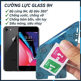 Mua Dán cường lực nano dẻo mặt trước  sau cho iPhone 4  4s  5  5s  6  6s  7  8