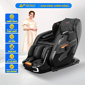 Ghế Massage Toàn Thân Lifesport LS-699, Ghế Massage 22 Túi Khí Thực Hiện Massage Theo Cơ Chế Nén – Xả,Co Bóp Linh Hoạt