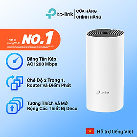 Bộ Phát Wifi Mesh TP-Link Deco M4 AC1200 MU-MIMO (1-pack) - Hàng Chính Hãng