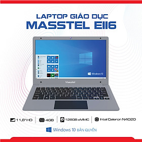 Mua Combo Laptop Giáo dục Masstel E116 hàng chính hãng tặng Ứng dụng Nexta Edu trên nền tảng Windows dành cho học sinh và giáo viên (24 tháng)