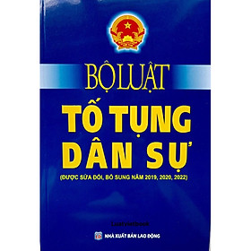 Hình ảnh Sách- Bộ Luật Tố Tụng Dân Sự (Được Sửa Đổi, Bổ Sung Năm 2019,2020,2022)