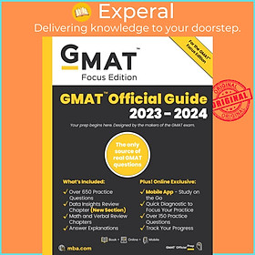 Hình ảnh Sách - GMAT Official Guide 2023-2024, Focus Edition - Includes Book + Online Question by Unknown (US edition, paperback)