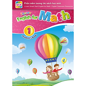 [APP] i-Learn Smart Start English for Math 1 - Ứng dụng phần mềm tương tác sách học sinh