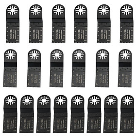 20pcs Oscillating Universal Multitool , Bi-Metal Saw  Cutter Set