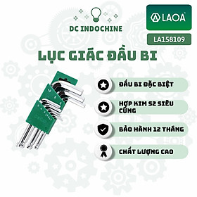 Mua Bộ cờ lê lục giác đầu bi LAOA chuyên dụng  thép hợp kim S2 siêu cứng  hàng chính hãng