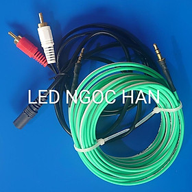 Mua Dây lấy âm thanh từ nguồn phát thu âm trực tiếp vào điện thoại dùng để livestream  ghi âm cho âm thanh chất lượng cao - RCA/3.5mm -  ĐT 11m