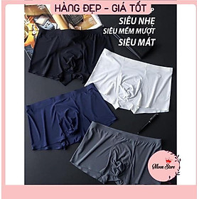  Quần Sịp Nam, Combo 3 Quần lót nam su lạnh siêu mát, siêu mỏng mặc như không mặc hàng xuất Nhật