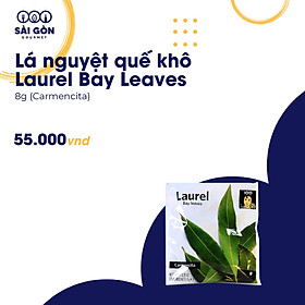 Lá nguyệt quế khô Laurel Bay Leaves 8g (Carmencita) 