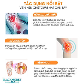 Dầu cá Blackmores omega double high strength fish oil 90 viên hỗ trợ tim mạch, huyết áp, xương khớp, trí não, sáng mắt