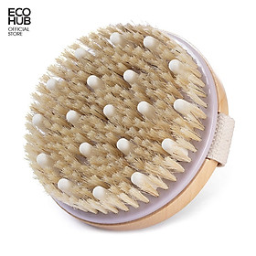 Mua Bàn chải massage / Tẩy tế bào chết ECOHUB nhẹ nhàng cho làn da mềm mại  tươi sáng