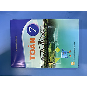 Sách giáo khoa Toán 7- tập một- Kết Nối Tri Thức Với Cuộc Sống (Kèm nilon bọc sách, nhãn tên)