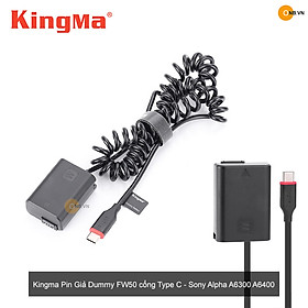 Mua Kingma Pin Giả Dummy FW50 - Type C cho So-ny Alpha a6xx ZV-E10