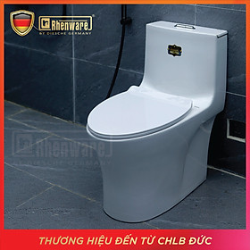 BỒN CẦU 1 KHỐI, NHẬP KHẨU CAO CẤP CHÍNH HÃNG RHENWARE CB-6502