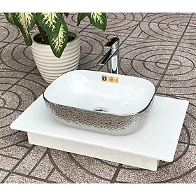 Mua Lavabo đặt bàn ánh bạc