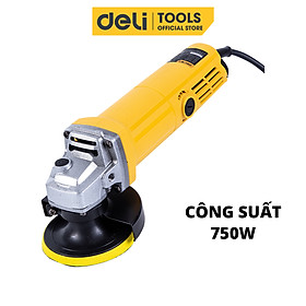 Máy Cắt Cầm Tay Mài Góc Deli Cao Cấp Chính Hãng - Công Suất 750W - Tốc Độ 11000 vòng/phút - An Toàn, Đa Dụng - DL96366