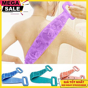 Mua Dây Tắm Cọ  Chà Lưng 2 Mặt Bằng Silicon Đa Năng ( Màu Ngẩu Nhiên) - Giao Hàng Toàn Quốc