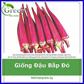 Hạt Giống Đậu Bắp Đỏ Sai Trái