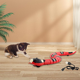 Smart Sensing Snake Tail Can Swing Electric Snake Toy for Pet Toys Kids Toys
