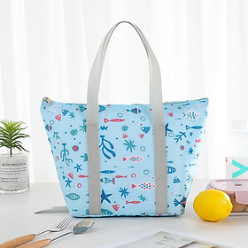 Túi Đựng Hộp Cơm Trưa  Cao Cấp Chống Nước Vải Oxford 1000D 24x14x25cm - Lunch Bag - Mã TG005