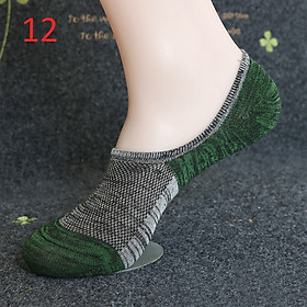 Bộ 5 đôi tất bàn chân nam Co dãn 4 chiều(free size) Hàn Quốc