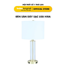 Đèn Bàn Trang Trí HIRA Màu Gold Sử Dụng Cổng Sạc USB | Index Living Mall | Nội Thất Nhập Khẩu Thái Lan - Phân Phối Độc Quyền Tại Việt Nam