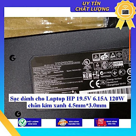 Mua Sạc dùng cho Laptop HP 19.5V 6.15A 120W chân kim xanh 4.5mm*3.0mm - Hàng chính hãng MIAC1157