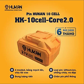 PIN 10CELLS 4.0AH HK-10CELL-CORE2.0 HUKAN - HÀNG CHÍNH HÃNG