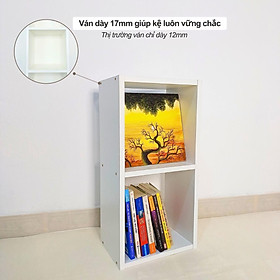 Kệ gỗ tổ ong đựng đồ đa năng TIDO kệ sách nhiều tầng chất liệu gỗ MDF phủ melamine chống nước, dễ dàng lắp đặt