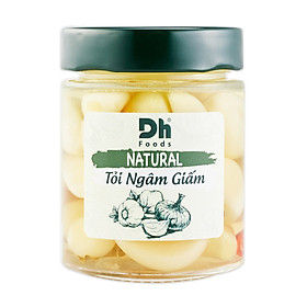 NATURAL Tỏi Ngâm Giấm 150g - Dh Foods