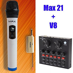 Mua Micro Không Dây Max 21  Pin Sạc Đa Năng  Âm Thanh Chuẩn  Hát Hay