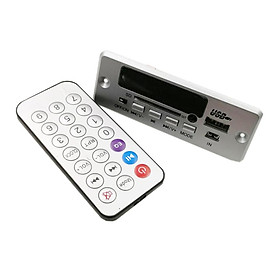 DC5V Wireless MP3 WMA Decoder Board USB TF FM Radio Audio Module For Car 3W Stereo Amplifier Output