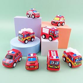 đồ chơi xe cho các bé, Ô tô mini chiến đấu chạy cót siêu nhanh hàng nhựa xịn xò cao cấp - Quà tặng hấp dẫn cho bé
