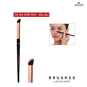 Cọ Khối Mũi Đầu Tròn VACOSI - N02 ANGLED BLENDING BRUSH