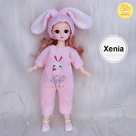 Búp Bê Barbie Xinh Xắn Cao 30cm Với 21 Khớp Linh Hoạt - Đồ Chơi Búp Bê Công Chúa Cho Bé Gái