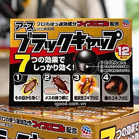 Hộp 12 viên diệt gián của Nhật Bản