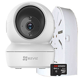 Camera Ezviz C6N (CV246 1080P) + Tặng thẻ nhớ Hikvision 64GB và chân đế - Hàng Chính Hãng