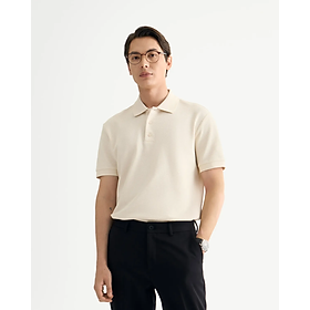 Áo Polo Nam Cotton Tay Ngắn Dệt Lưới Form Fitted - ROUTINE 10F25POL018