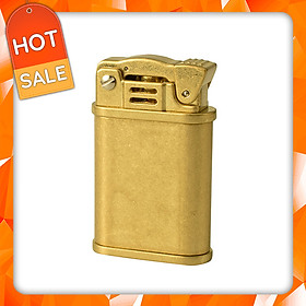 Vỏ Hột Quẹt Bật Lửa Xăng Chief CF211 Làm Bằng Đồng Nguyên Khối Nhiều Màu - Dùng Xăng Bấc Đá Cao Cấp