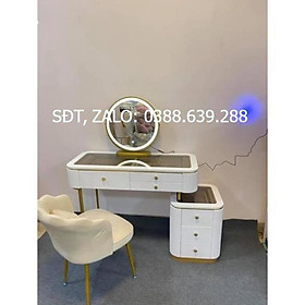 Mua Hàng HOT GIÁ SỈ Bàn trang điểm gương đèn led decor phòng siêu xinh