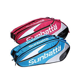 Túi vợt cầu lông/ tennis 2 ngăn Sunbatta BGS 2121