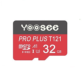 Mua Thẻ nhớ microSDHC Yoosee Pro Plus 32GB A1 U3 4K R95MB/s W45MB/s (Đỏ) - chuyên camera và điện thoại - Hàng nhập khẩu