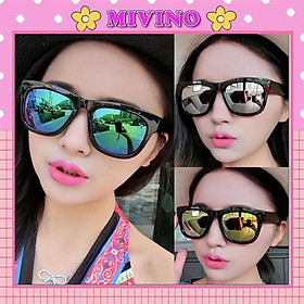 Kính mắt tráng gương thời trang đi nắng KM12 siêu đẹp