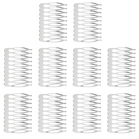 Mua 12pcs Plastic Hair Comb Clip Hairclip Side Combs Pin Barrettes 9 x 5cm for Lady - Coffee tại Magideal Mua 12pcs Plastic Hair Comb Clip Hairclip Side Combs Pin Barrettes 9 x 5cm for Lady - Coffee tại Magideal