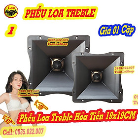 Mua 02 PHỄU LOA TREBLE HỎA TIỄN 19X19CM Loại Đắt – HỌNG LOA TREP 19X19 – GÁI 02 PHỄU