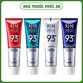 Kem đánh răng giúp trắng răng, thơm miệng, ngừa sâu răng, viêm nướu Median Hàn Quốc 120g