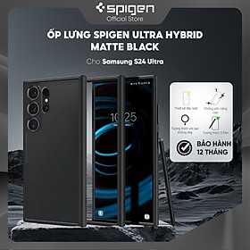 Ốp lưng Spigen Crystal Hybrid cho Samsung Galaxy S24 Ultra - Đẹp Tinh Tế , Hàng Chính Hãng