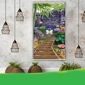 Mua Rèm Tranh 1 Tấm Mẫu Con Đường_10939