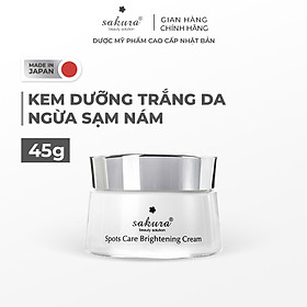 Kem Dưỡng Trắng Sakura Spots Care Brightening Cream (45g)